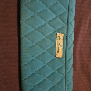 Vera Bradley Quilted Teal Wallet